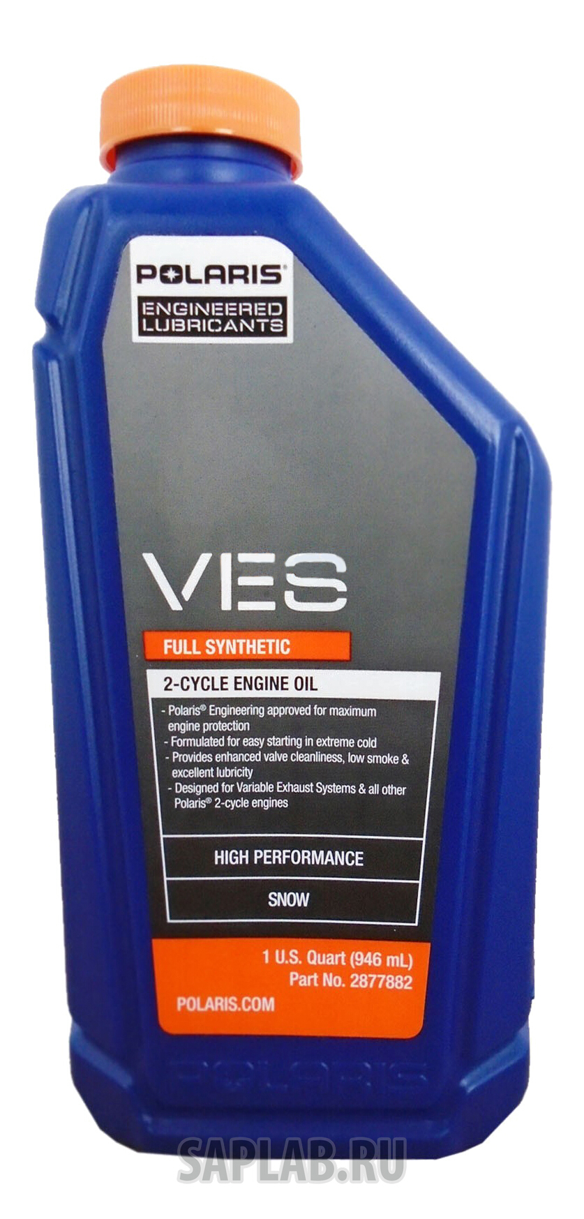Купить POLARIS 2877882 Моторное масло Polaris Ves Full Synthetic 2-Cycle Engine Oil 5W-30 0,946л