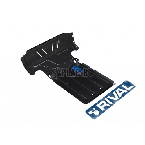 Купить RIVAL 110171 Защита радиатора и картера Rival, Chevrolet Niva V - 1.7, 2002-2009/2009-, штатный крепеж, сталь, Sale1.8 мм