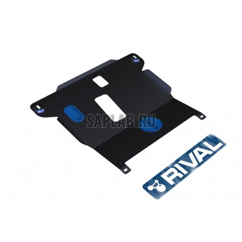 Купить RIVAL 11110161 Защита картера и КПП Rival, Chevrolet Cobalt V - 1.5, 2013-, крепеж в комплекте, сталь, 1.8 мм