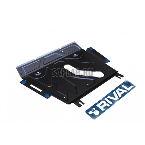 Купить RIVAL 11157681 Защита картера и КПП Rival, Toyota Rav 4 V - все, кроме V - 2.0CVT, 2.2D AT, 2006-2013/2013-, крепеж в комплекте, сталь, (артикул замены 111.5798.1)0