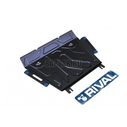 Купить RIVAL 11157691 Защита картера и КПП Rival, Toyota Rav 4 V - 2.0CVT, 2.2D AT, 2006-2013/2013-, крепеж в комплекте, сталь, (артикул замены 111.5709.1)0