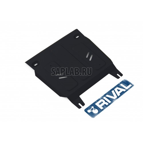 Купить RIVAL 11195041 Защита раздатки Rival, Toyota Hilux V - 2.4, 2.8, 4WD, 2015-, крепеж в комплекте, сталь, 1.8 мм