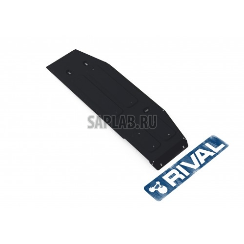 Купить RIVAL 11195051 Защита топливного бака Rival, Toyota Hilux V - 2.4, 2.8, 4WD, 2015-, крепеж в комплекте, сталь, 1.8 мм