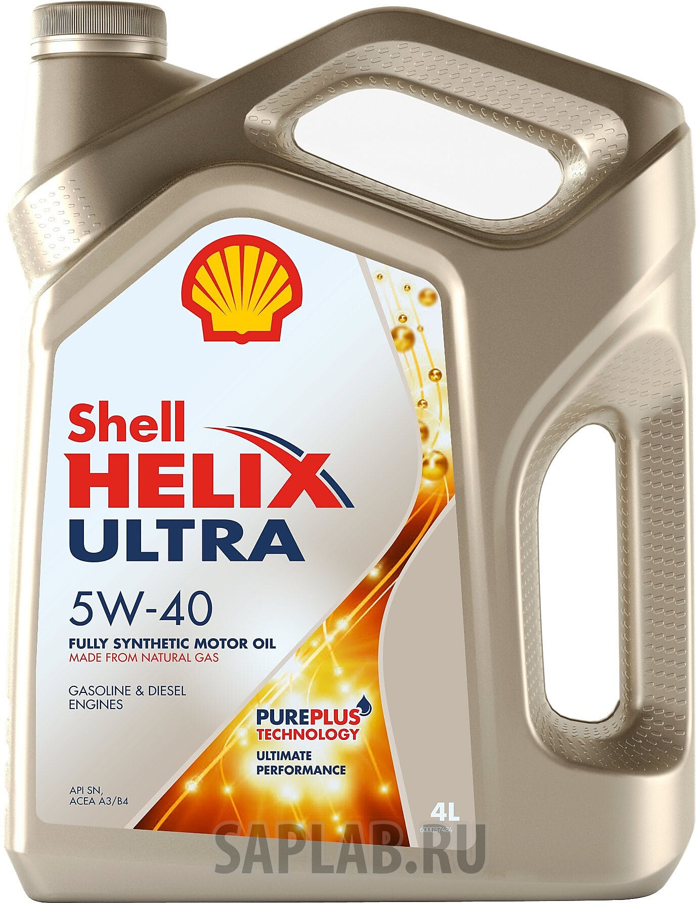 Купить SHELL 550040755 Моторное масло Shell Helix Ultra 5W-40 4л