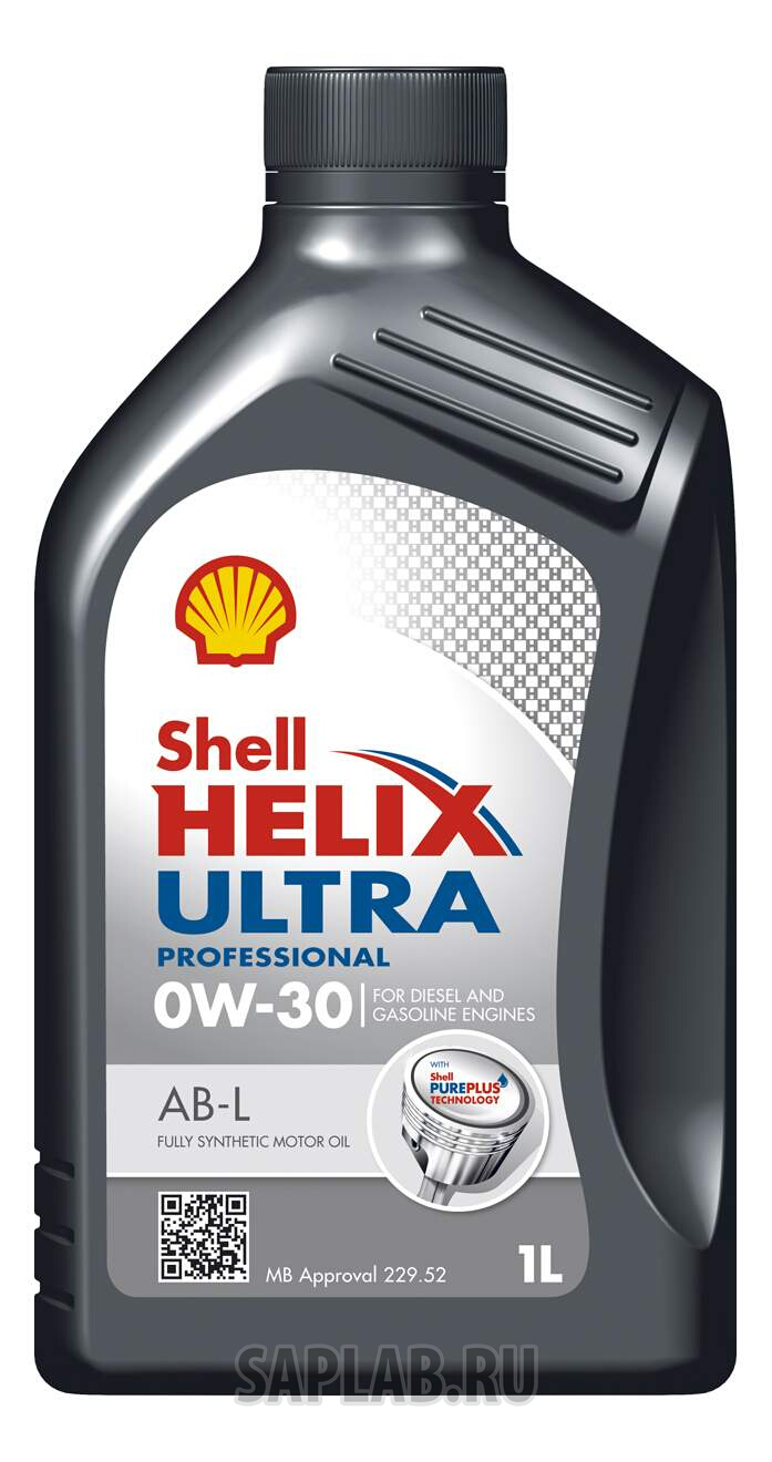 Купить SHELL 550042164 Моторное масло Shell Helix Ultra Professional AB-L 0W-30 1л