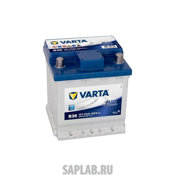 Купить VARTA 544401042 Аккумулятор Blue Dynamic 12V 44AH 420A 175х175х190 Полярность 0 Клеммы 1 Крепление B13 (B3