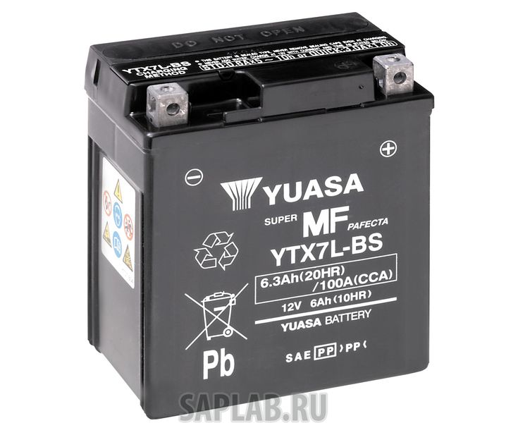 Купить запчасть YUASA - YTX7LBS 