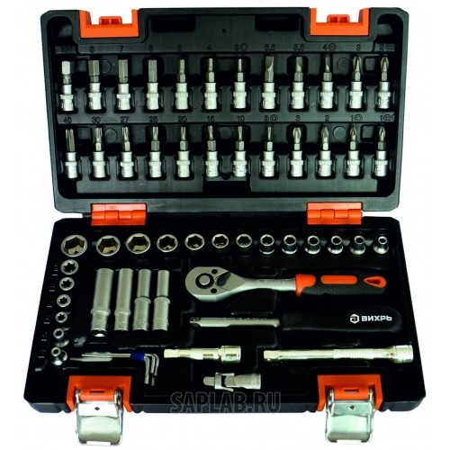 Купить ВИХРЬ 73672 Набор инструментов, 1/4