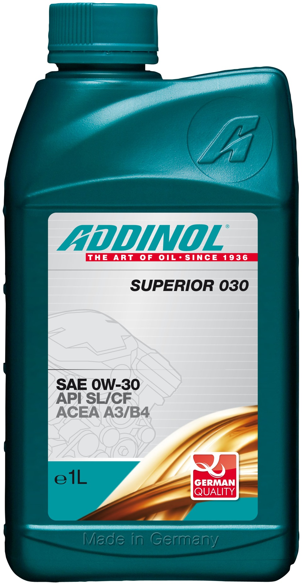 Купить запчасть ADDINOL - 4014766072672 Моторное масло Addinol Superior 0W-30 1л