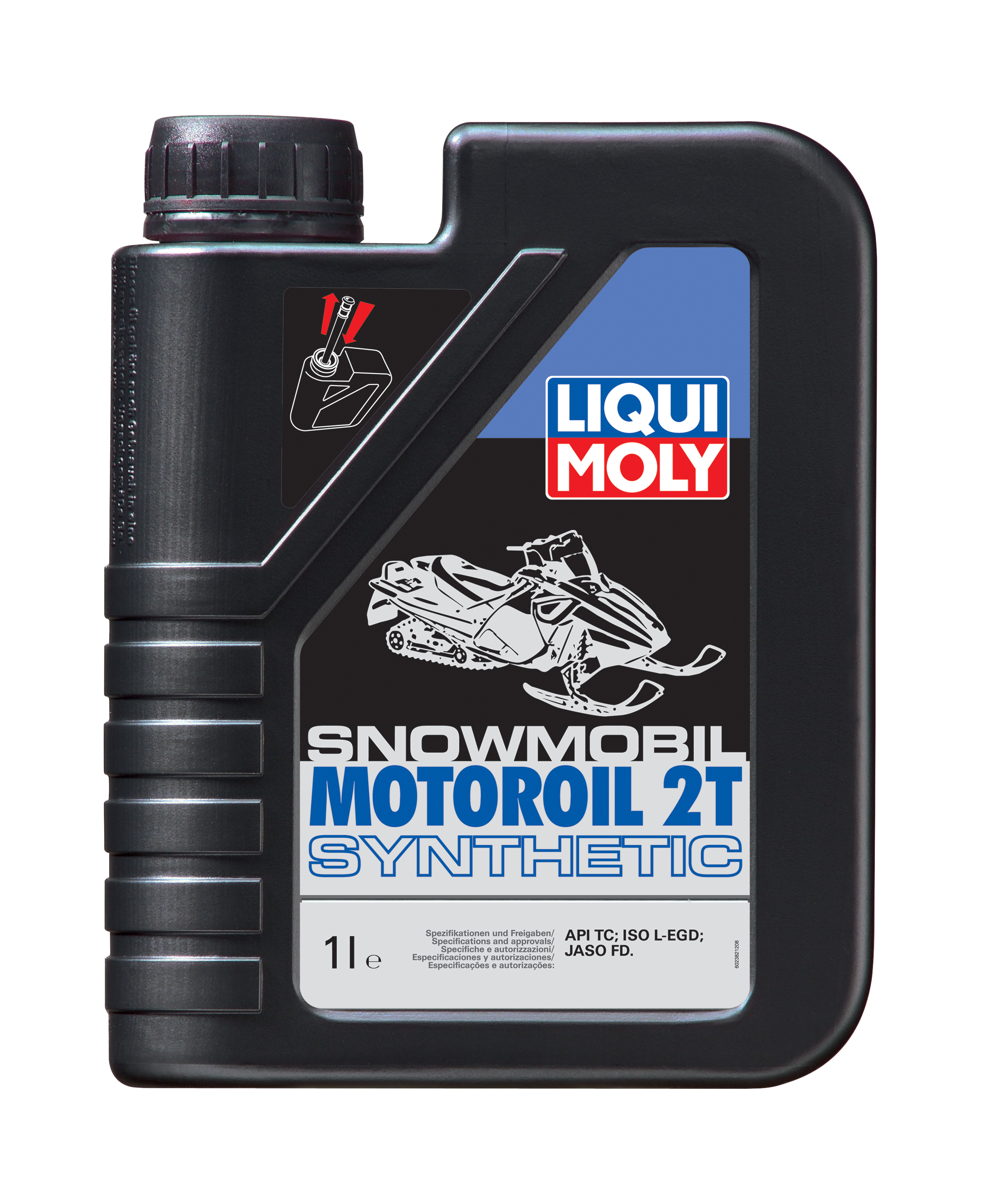Купить LIQUI MOLY 2382 Моторное масло Liqui moly Snowmobil Motoroil 2T Synthetic TC 10W-30 1л