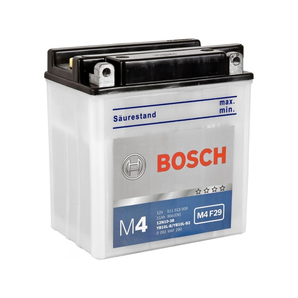 Купить BOSCH 0092M4F290 Аккумулятор M4 F29 12v 11ah 90a 136x91x146 BOSCH 0092m4f290