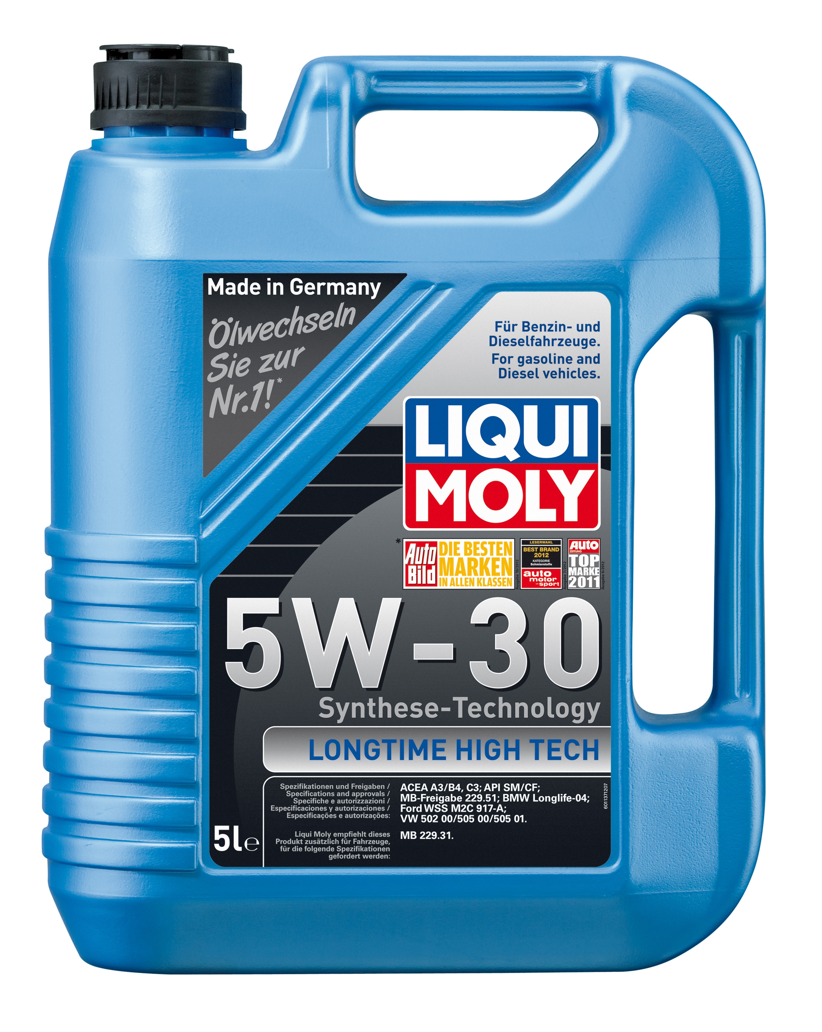 Купить LIQUI MOLY 7564 Моторное масло Liqui moly Longtime High Tech 5W-30 5л