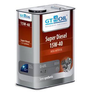 Купить GT OIL 8809059407509 Моторное масло GT-Oil Super Diesel 15W-40 4л