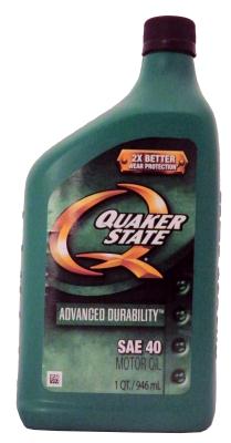 Купить QUAKER STATE 073102037540 Моторное масло Quaker state Advanced Durability SAE 40 0,946л
