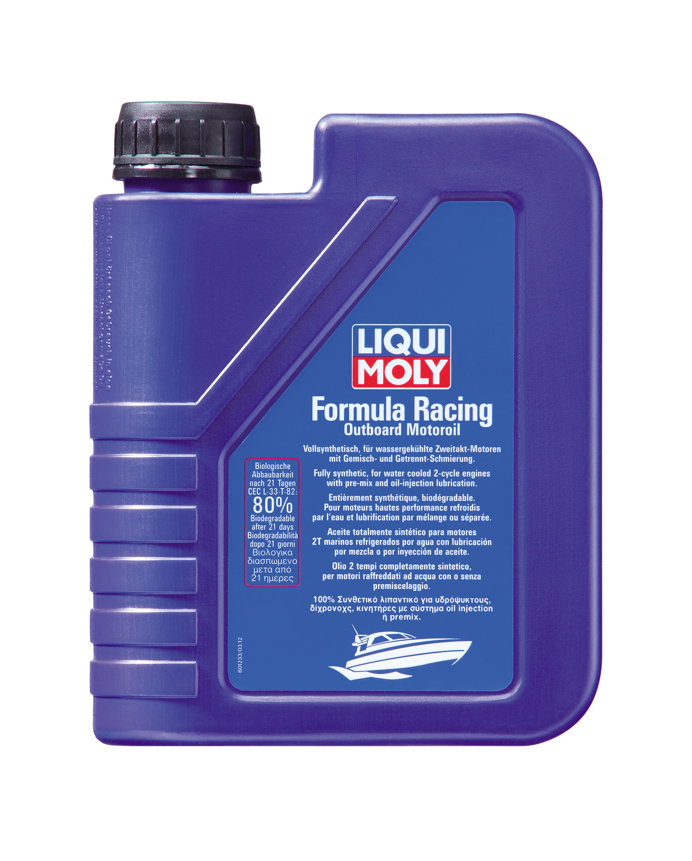 Купить LIQUI MOLY 1233 Моторное масло Liqui moly Formula Racing Outboard Motoroil 1л 1233
