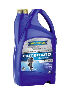 Купить RAVENOL 4014835728394 Моторное масло Ravenol Outboardoel 2T teilsynth 5W-30 4л