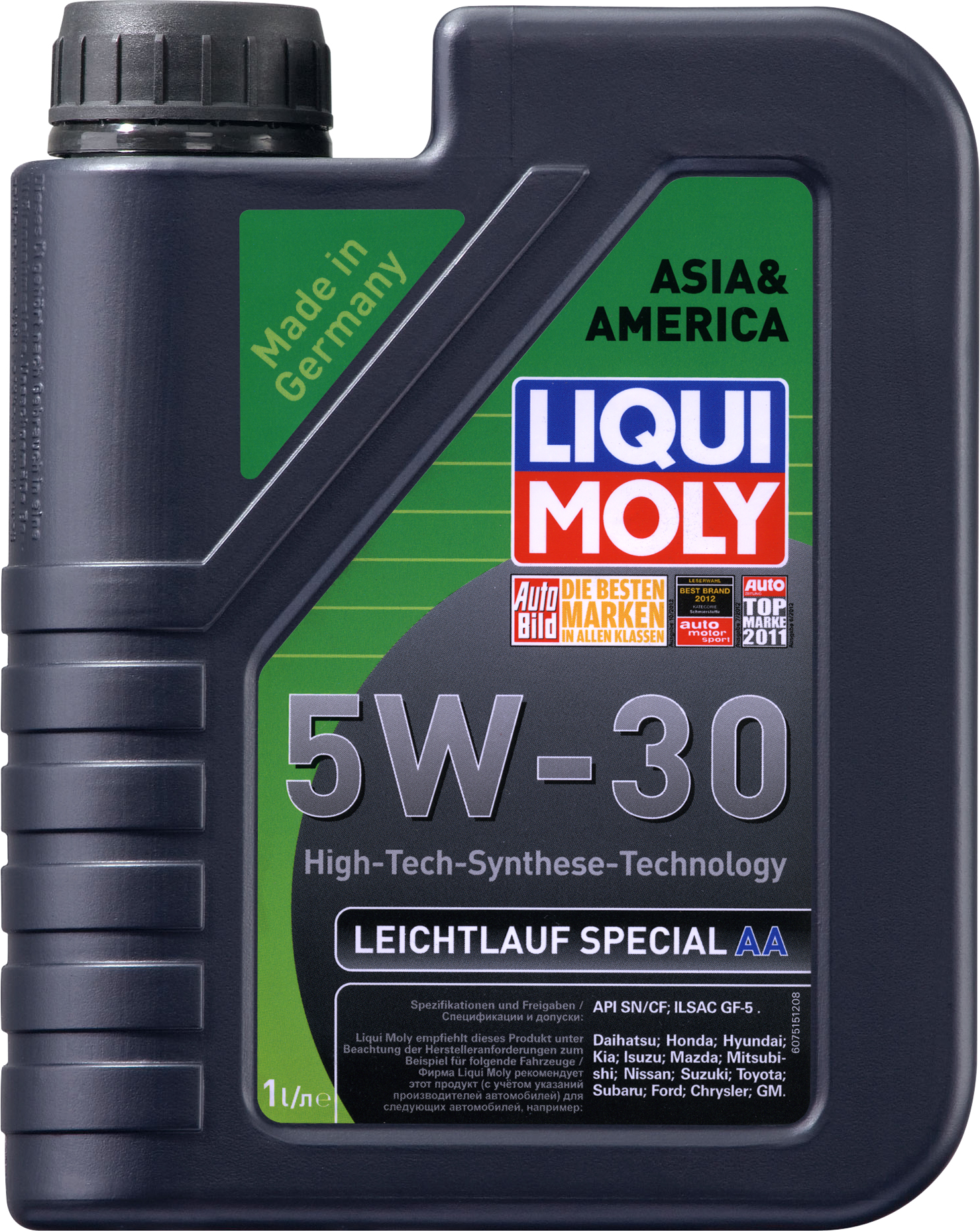 Купить LIQUI MOLY 7515 Моторное масло Liqui moly Special Tec AA 5w-30 1л