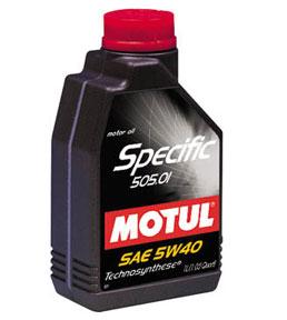 Купить MOTUL 101575 Моторное масло Motul Specific 502 00 / 505 00 / 505 01 SAE 5W-40 5л