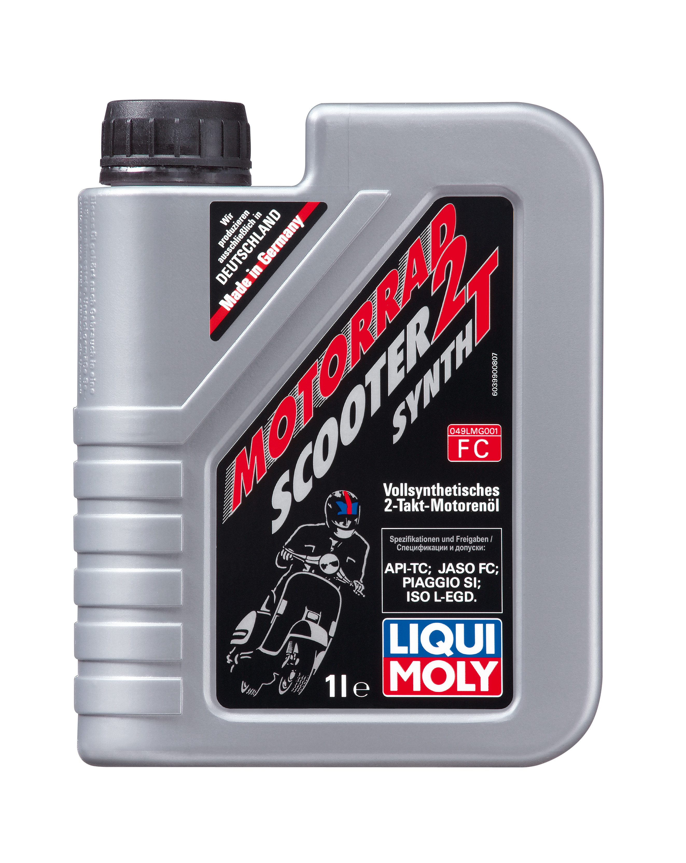Купить LIQUI MOLY 3990 Моторное масло Liqui moly Motorbike 2T Synth Scooter Street Race TD 10W-30 1л