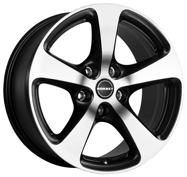 Купить Borbet WHS069067 CC 16/7 ET40 Schwarz poliert matt